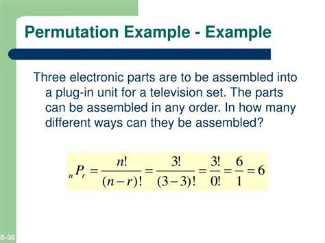 Image result for Permutation Rule in Probability