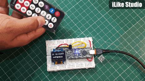 Image result for IR Remote Decoder Using Arduino for AC Remote Block Diaram