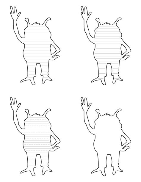 Image result for Alien Template Printable