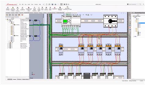 Toradh íomhá ar SolidWorks Electrical Drawing