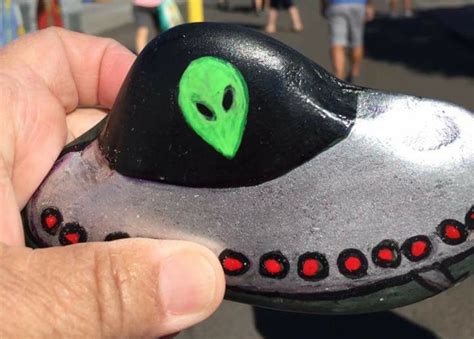 Image result for Alien Rock Painting Ideas