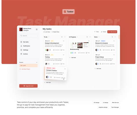 Image result for Task Manager UI/UX Desing