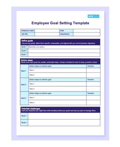 Employee Goal Setting Examples-साठीचा प्रतिमा निकाल