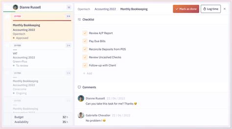 Task Management Page に対する画像結果
