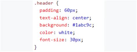 Image result for HTML Header Code