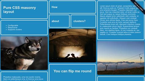 Image result for CSS Flexbox Masonry Layout