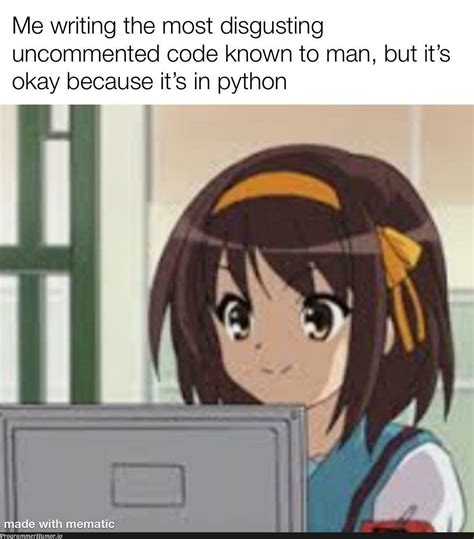 Image result for Python Programming Comment Memes