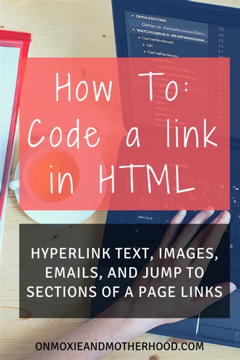 How to Make a Link in HTML Code Using Notepad に対する画像結果