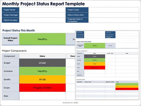 Image result for Project Status Report Template Excel