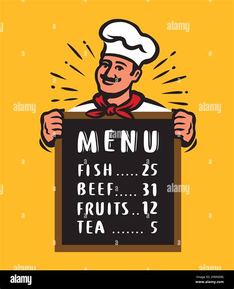 Image result for Restaurant Menu Cartoon
