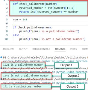Image result for How to Do a Palindrome Program in Python