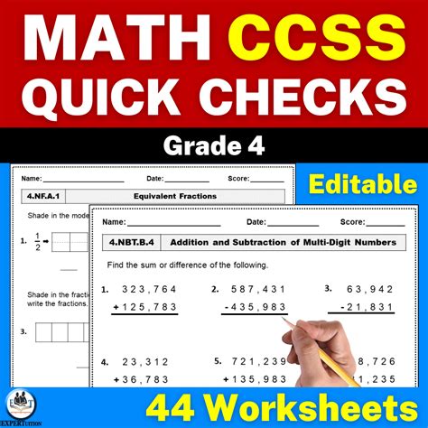 Image result for 4th Grade Math Worksheet Packet