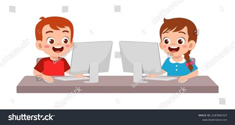 Image result for Kids Computer Study