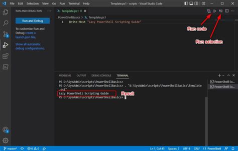 Toradh íomhá ar PowerShell Script Filename Extension