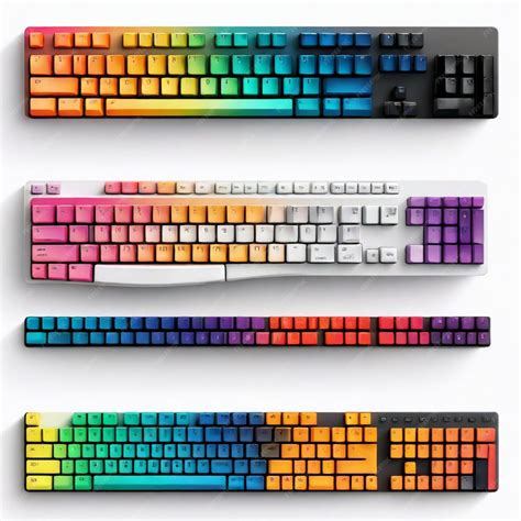 Image result for Computer Keyboard Colorful Keys