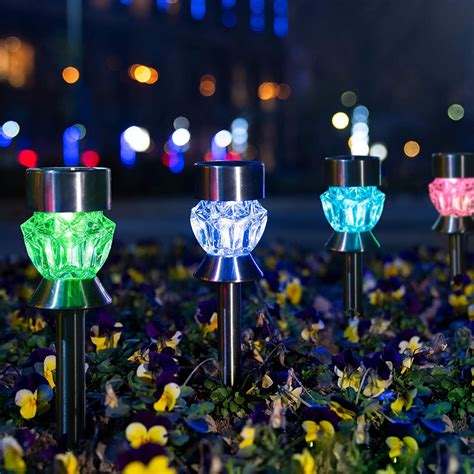 Color Changing Solar Path Lights に対する画像結果