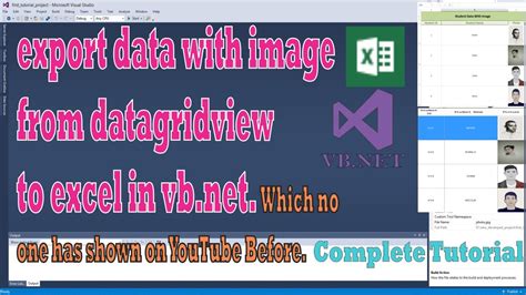 Vb.net DataGridView Update Video Tutorial に対する画像結果