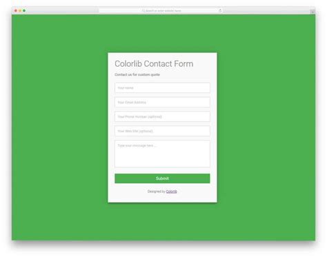 Beautiful HTML Forms に対する画像結果
