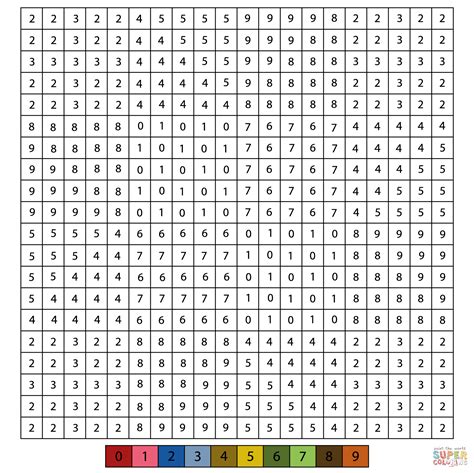 Image result for Free Color by Number Patterns