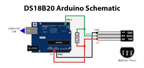 Image result for Arduino Uno Temparature Sensor DS18B20