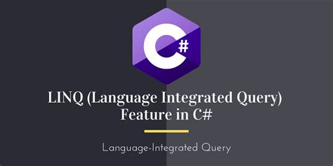 Image result for Language Integrated Query
