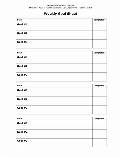 Image result for Employee Goal Setting Worksheet