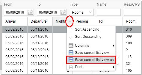 User-Defined List に対する画像結果