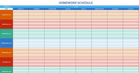 Toradh íomhá ar Weekly Homework Assignment Report Format