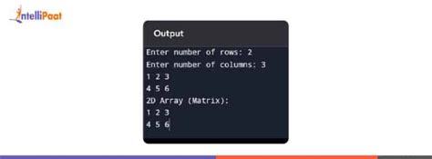 Toradh íomhá ar Input Array Python