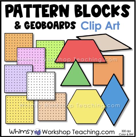 Image result for Pattern Blocks Clip Art