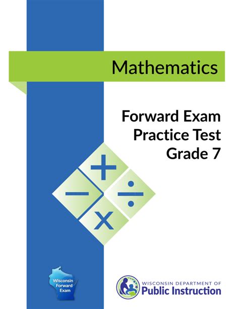 Toradh íomhá ar Grade 7 Math Practice Test