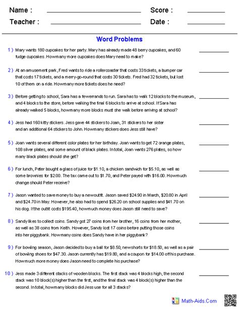 Afbeeldingsresultaten voor Word Problem with Six Steps Example