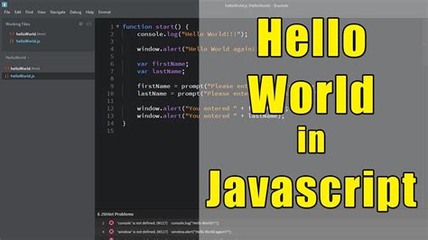 Helloworld Program In Javascript Programming に対する画像結果