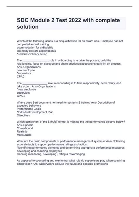 Image result for SDC Module 2 Pre Test