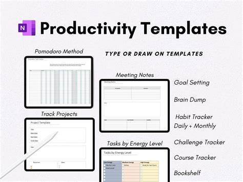 Image result for OneNote Productivity Templates