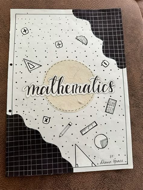 Afbeeldingsresultaten voor Mathematics Project Cover Page