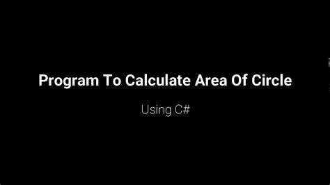 Image result for C Programming Code Fpor Area of a Cicirle