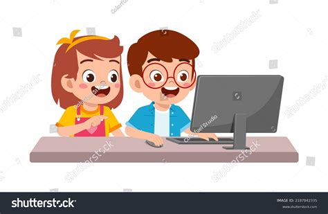 Image result for Kids Computer Study