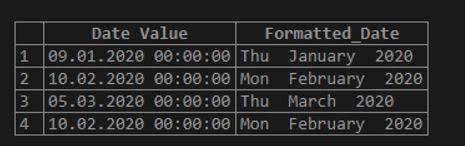 Image result for MySQL Date Table UI