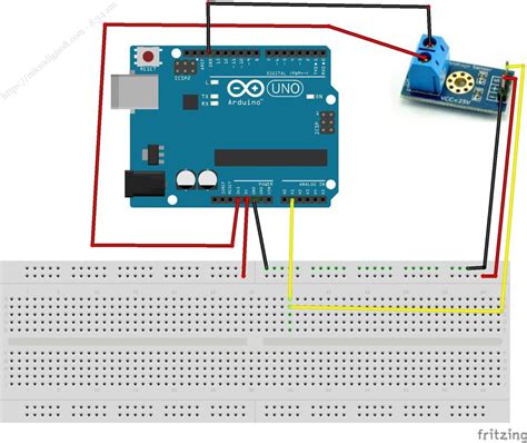 Image result for Voltage Sensor and Temperature Sensor Arduino