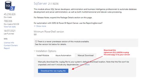 Bildergebnis für Install PowerShell SQL Server Module