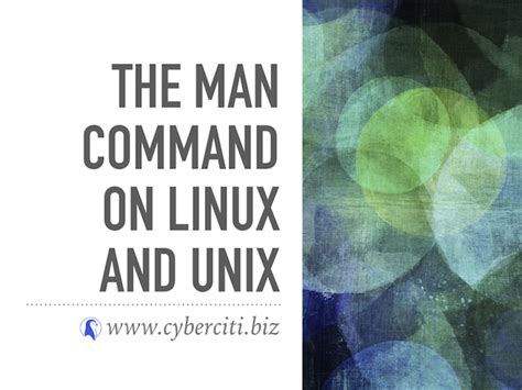 Man Command Linux に対する画像結果