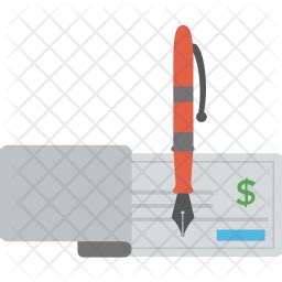 Image result for Writing Check Icon