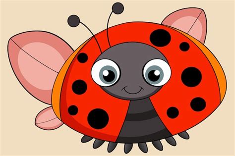 Ladybug Cartoon Face に対する画像結果