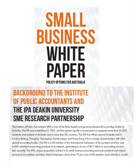 Business Style Paper Example に対する画像結果