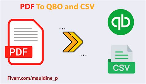 Image result for Convert PDF to Qbo File