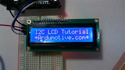 Toradh íomhá ar I2C On Arduino Nano