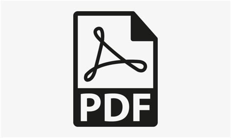 Pdf-icon - Pdf Logo Black And White PNG Image | Transparent PNG Free ...