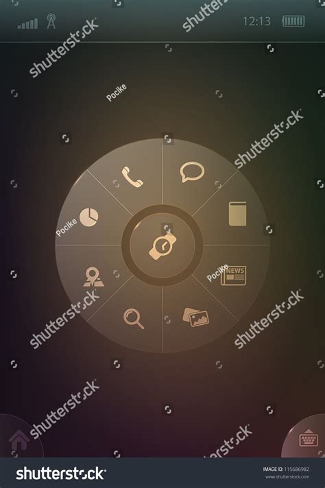 Image result for Radial Menu Keyboard