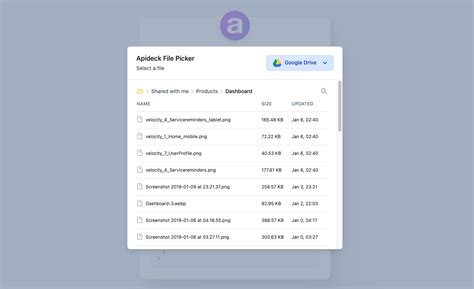 AWSOM File Picker Mobile に対する画像結果